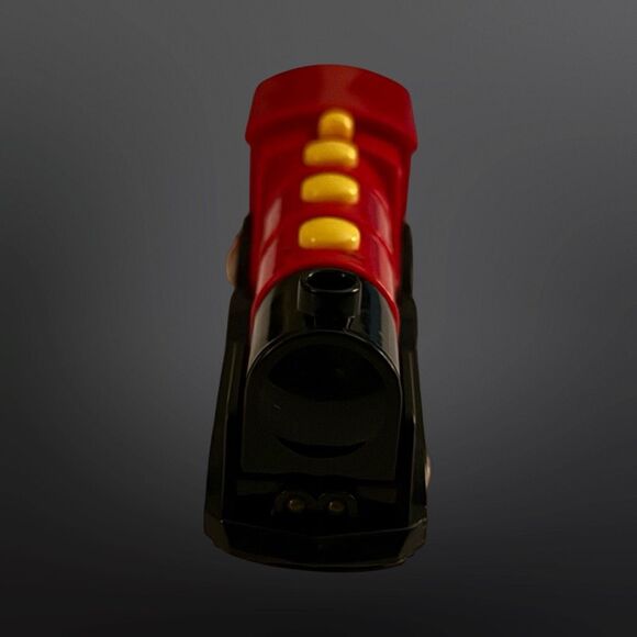 BRIO World Wooden Mighty Red Action Locomotive Lights & Sounds Works! A11 - Picture 3 of 8